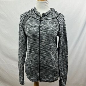 I am becoming iab mfg zip up athletic hoodie large